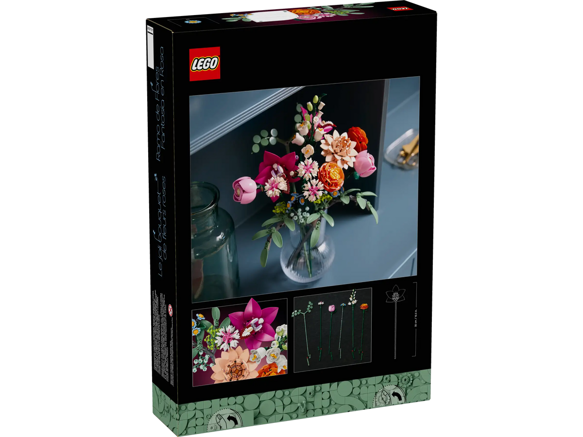 LEGO Botanicals 10342 Pretty Pink Flower Bouquet