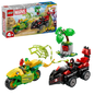 LEGO Marvel 11198 Spin and Electro Dinosaur Vehicle Chase