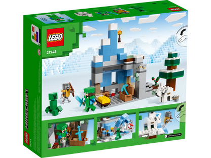 LEGO Minecraft 21243 The Frozen Peaks