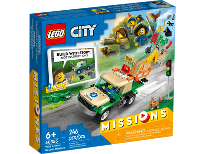 LEGO City 60353 Wild Animal Rescue Missions