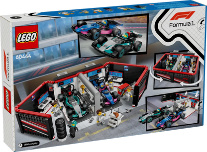 LEGO City 60444 F1 Garage & Mercedes-AMG & Alpine Cars