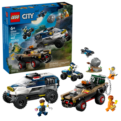LEGO City 60449 Off-Road Police Car Chase