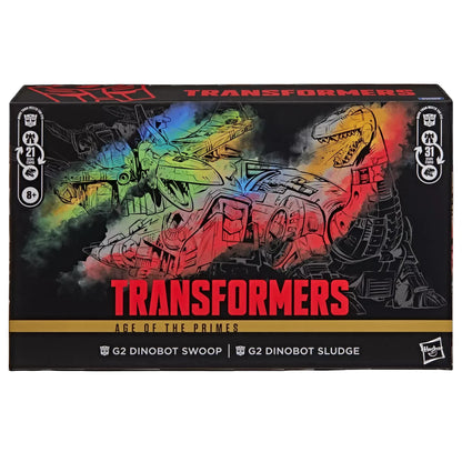 Transformers Age of the Primes G2 Dinobot Swoop and Sludge