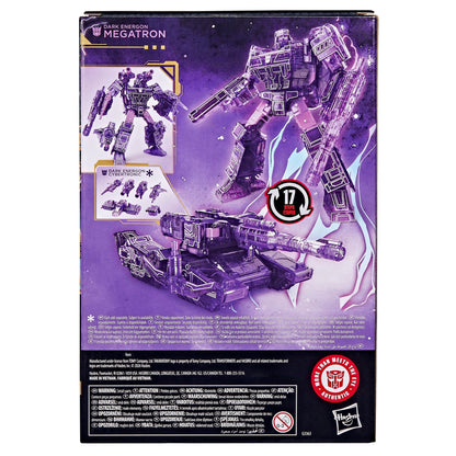 Transformers Age of the Primes Dark Energon Megatron Voyager Class Action Figure