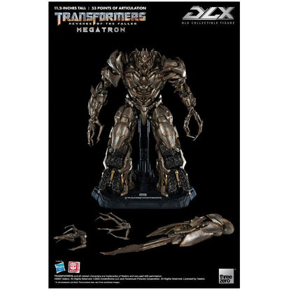 Transformers: Revenge of the Fallen – DLX Megatron Collectible Figure | threezero x Hasbro